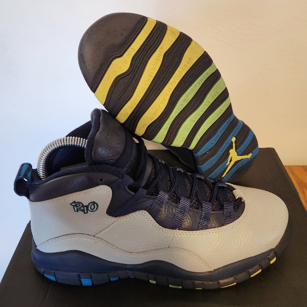 Air Jordan 10 Retro Rio sz 5y